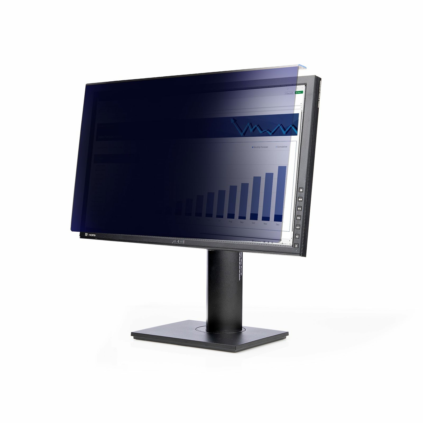 StarTech.com 24-inch 16:9 Computer Monitor Privacy Screen, Hanging Acrylic Filter, Quick-Install 2469APRIVACYSRN