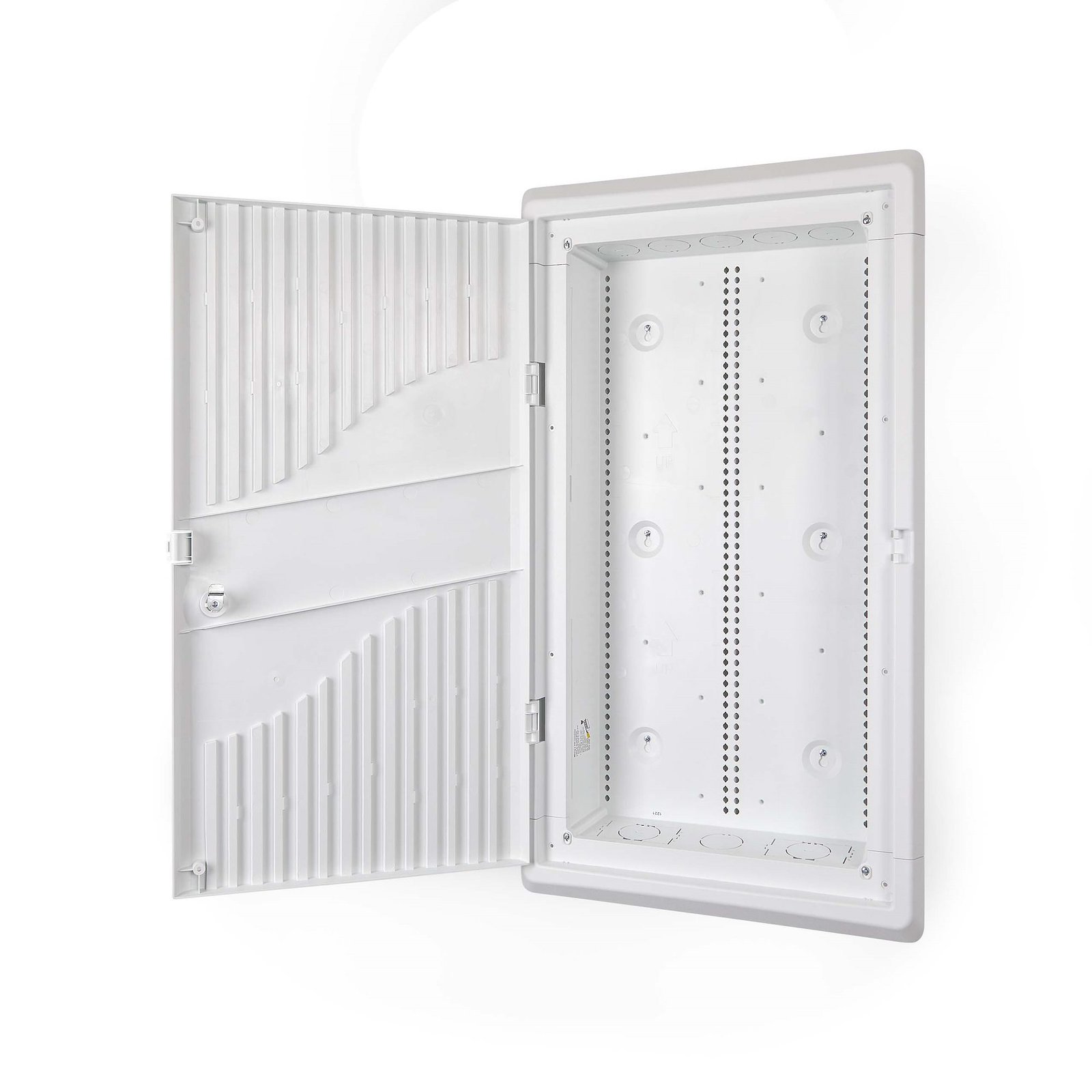 StarTech.com 28-Inch Wall-Mount Media Enclosure, Cable Management Box for Network Distribution, 28P1MEDIAENCLOS