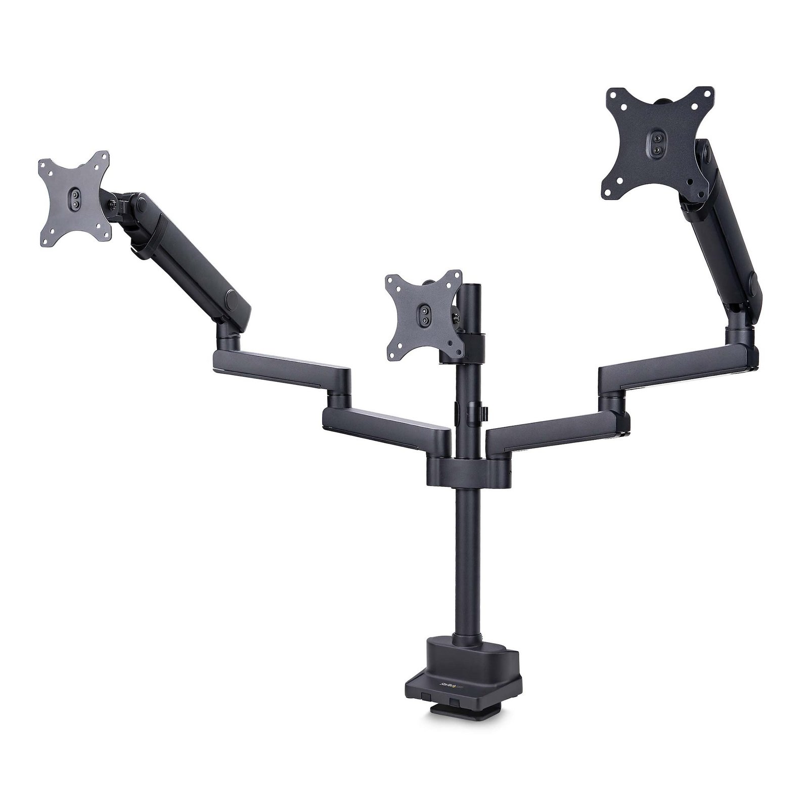 StarTech.com Desk Mount Triple Monitor Arm For Up To Three 27in Screens, VESA 75x75/100x100, 3MP2AGMONITORAR