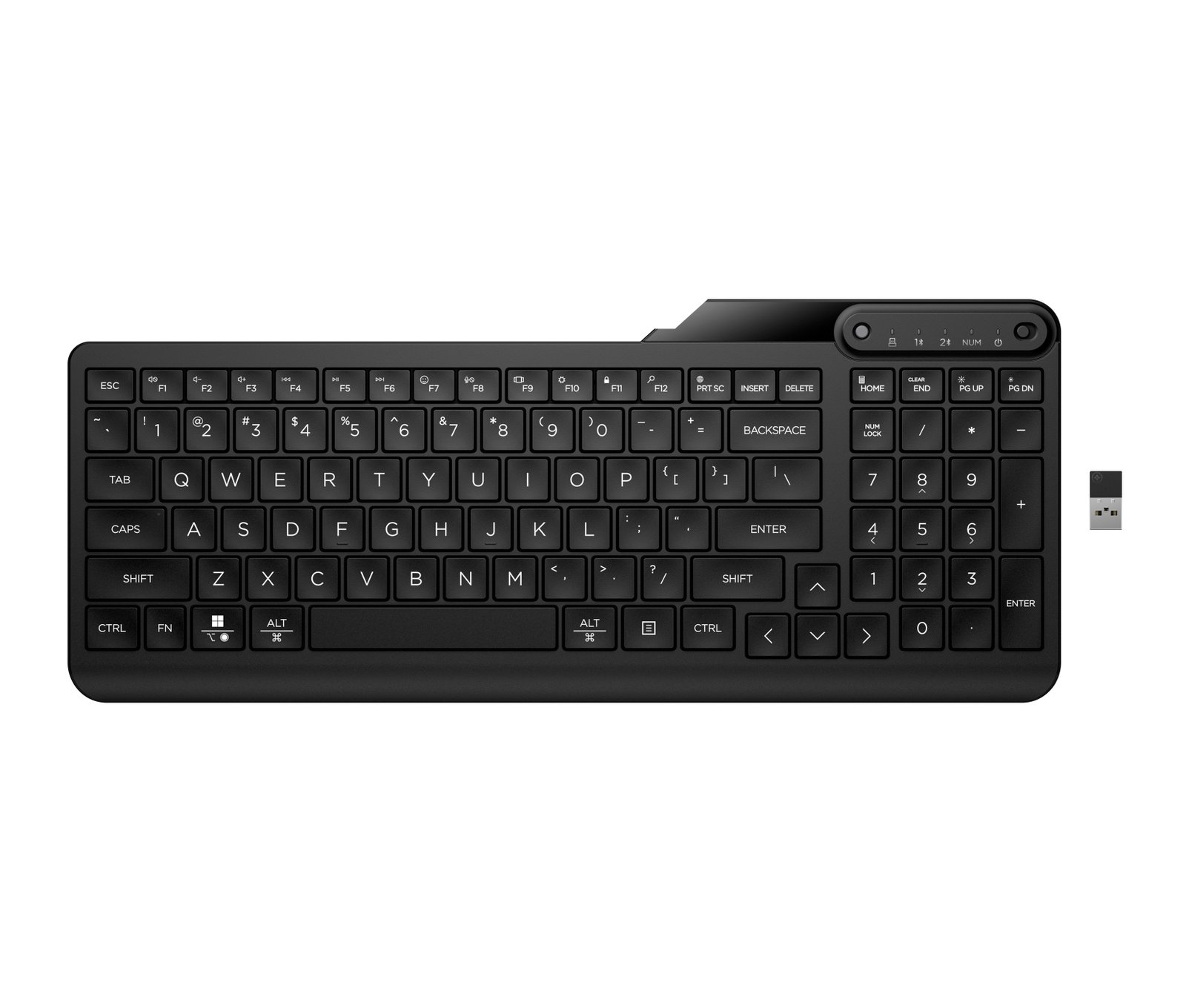 HP Business 475 Dual-Mode Wireless Keyboard 7N7B9AA
