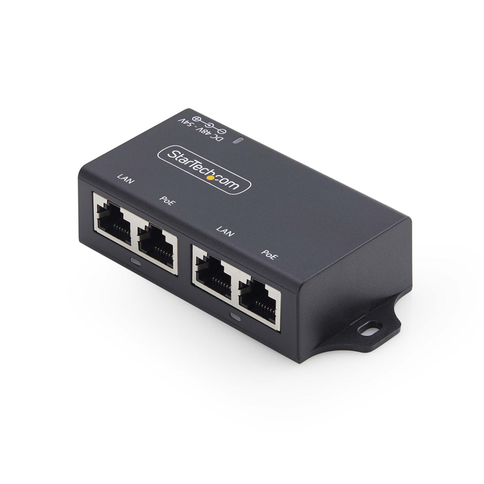 StarTech.com 2-Port Gigabit Midspan PoE+ Injector, 10/100/1000Mbps, (802.3af/at), 30W, 1Gbps AF221CPOEINJECT