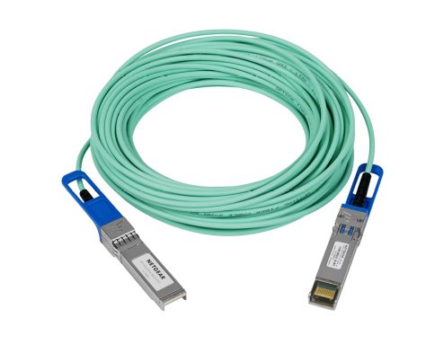 NETGEAR AXC7615 InfiniBand/fibre optic cable 15 m SFP+ Turquoise AXC761510000S