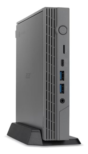 Acer America Corp. Chromebox CXI5-CM4G Intel® Celeron® 7305 4 GB DDR4-SDRAM ChromeOS Mini PC Grey CXI5CM4GCE