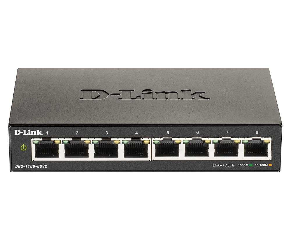 D-Link Systems Gigabit Smart Managed Switches DGS-1100 Series DGS110008V2
