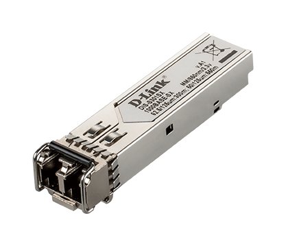D-Link Systems 1-port Mini-GBIC SFP to 1000BaseSX Industrial Transceiver DISS301SX