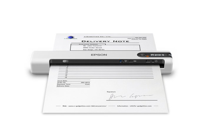Epson America Print WorkForce B11B253202 scanner Sheet-fed 600 x DPI A4 Black, White DS80W