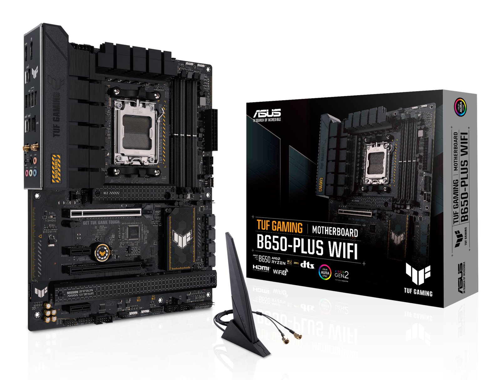 ASUS TUF GAMING B650-PLUS WIFI AMD B650 Socket AM5 ATX GAMINGB650PLWI