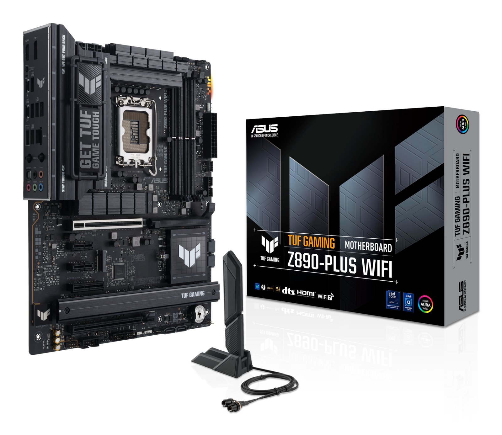 ASUS TUF GAMING Z890-PLUS WIFI Intel Z890 LGA 1851 (Socket V1) ATX GAMINGZ890PLUWI