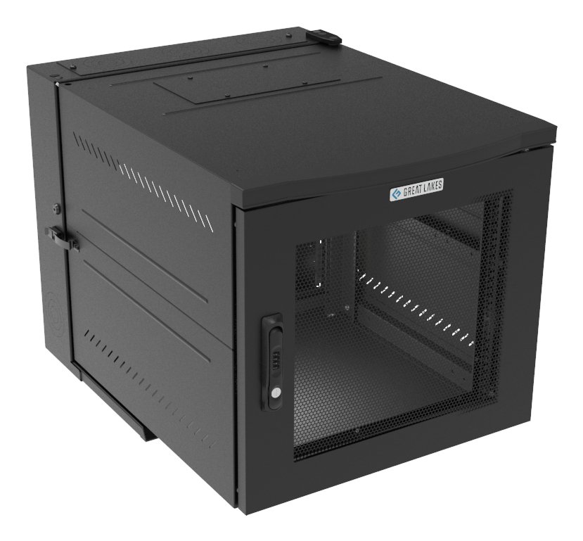 Vertiv Corp WDX 11U Wall mounted rack Black GL24WDXMBSC00