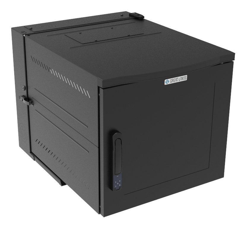 Vertiv Corp WDX 11U Wall mounted rack Black GL24WDXSBSE00