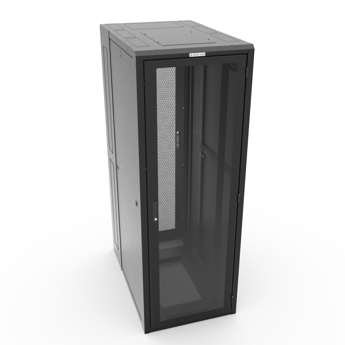Vertiv Corp Rack Data Center Essential 48U Freestanding Black GL910ES3042BMS