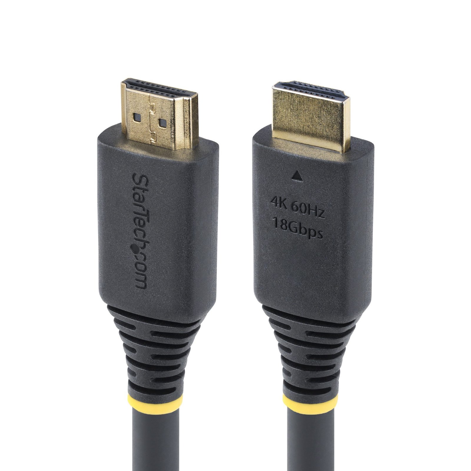 StarTech.com 50ft (15.2m) Active High Speed HDMI Cable, 4K 60Hz/1440p 144Hz, HDR10/HDCP 2.2/ARC, HDMI2CABLE4K60F