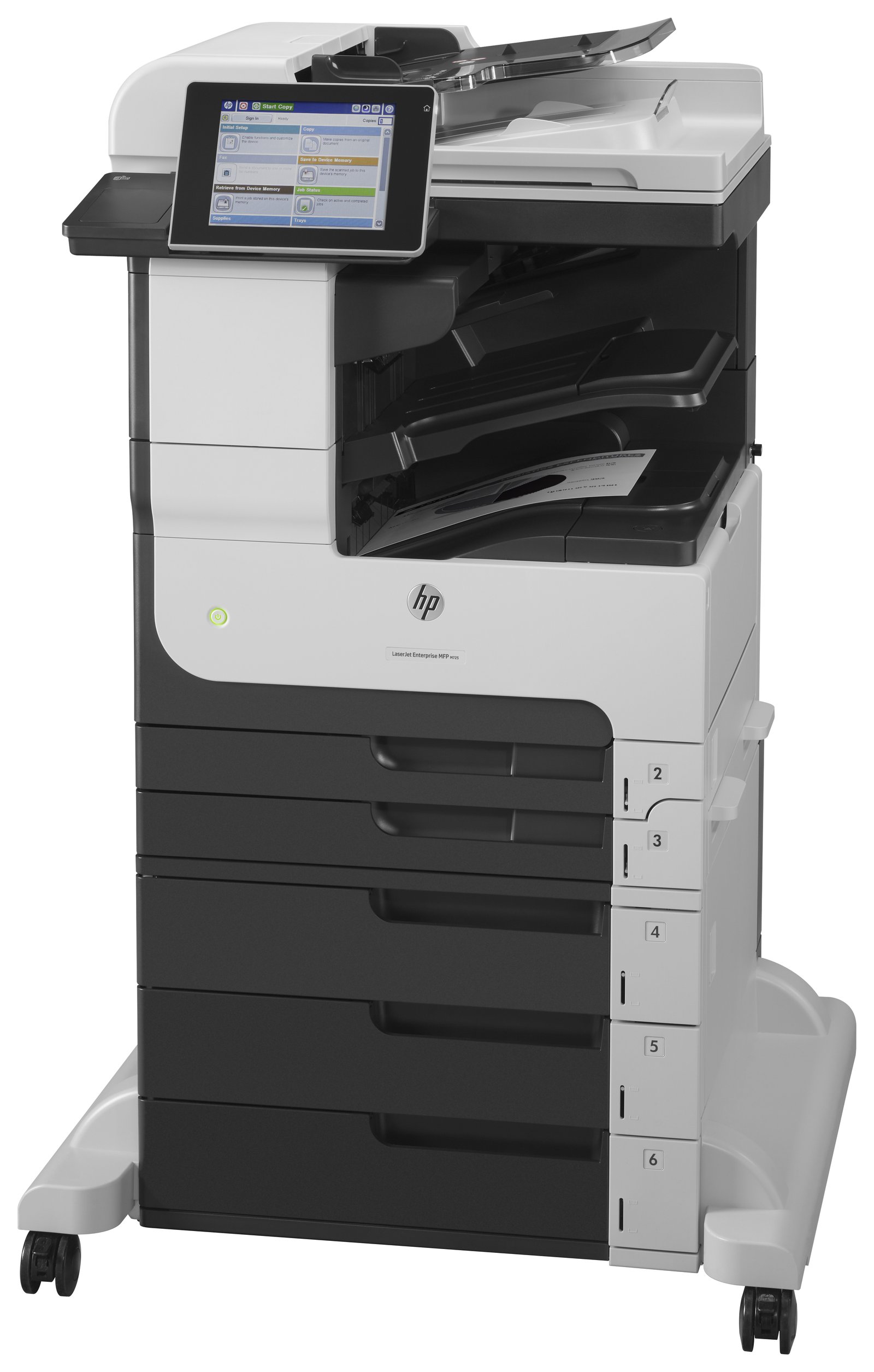 HPI Comm Print HP LaserJet Enterprise 700 M725z Multifunction Black and white Printer, Ethernet HPCLJEM725Z
