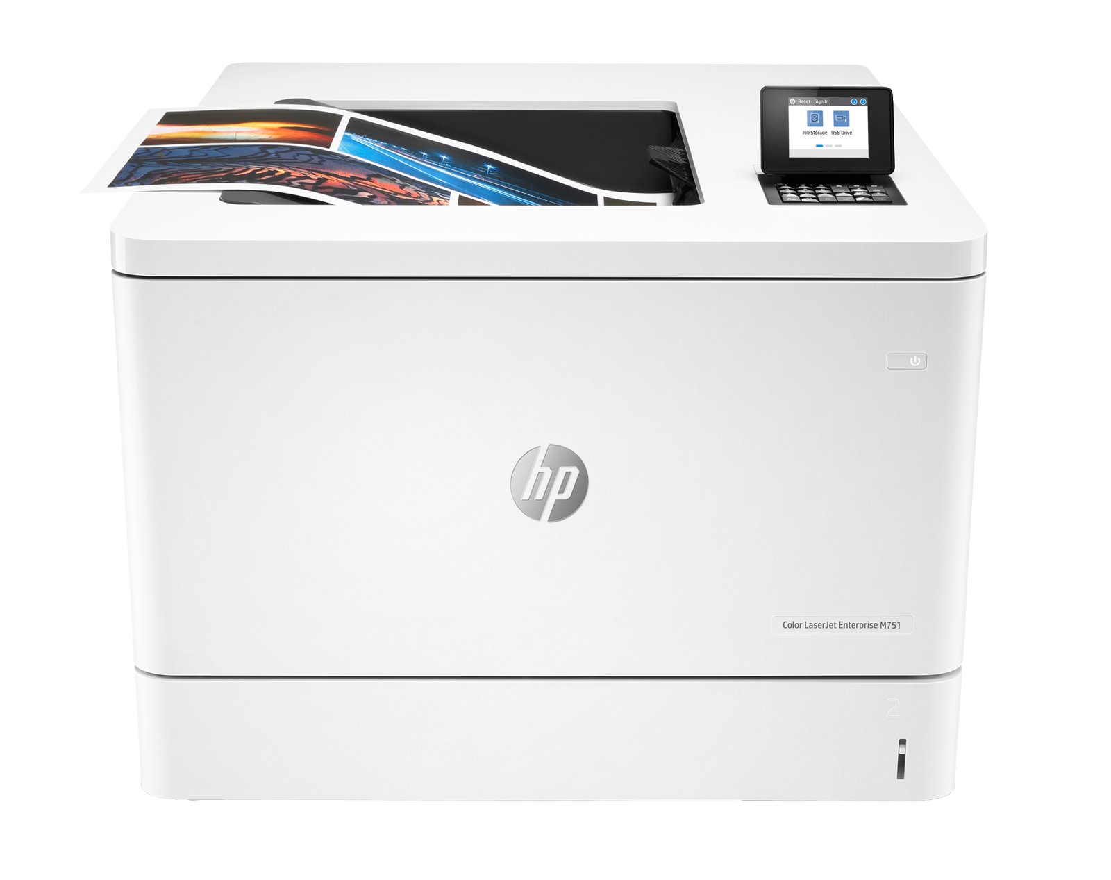 HPI Comm Print HP Color LaserJet Enterprise M751dn Printer, Ethernet Only; Duplex HPCLJEM751DN