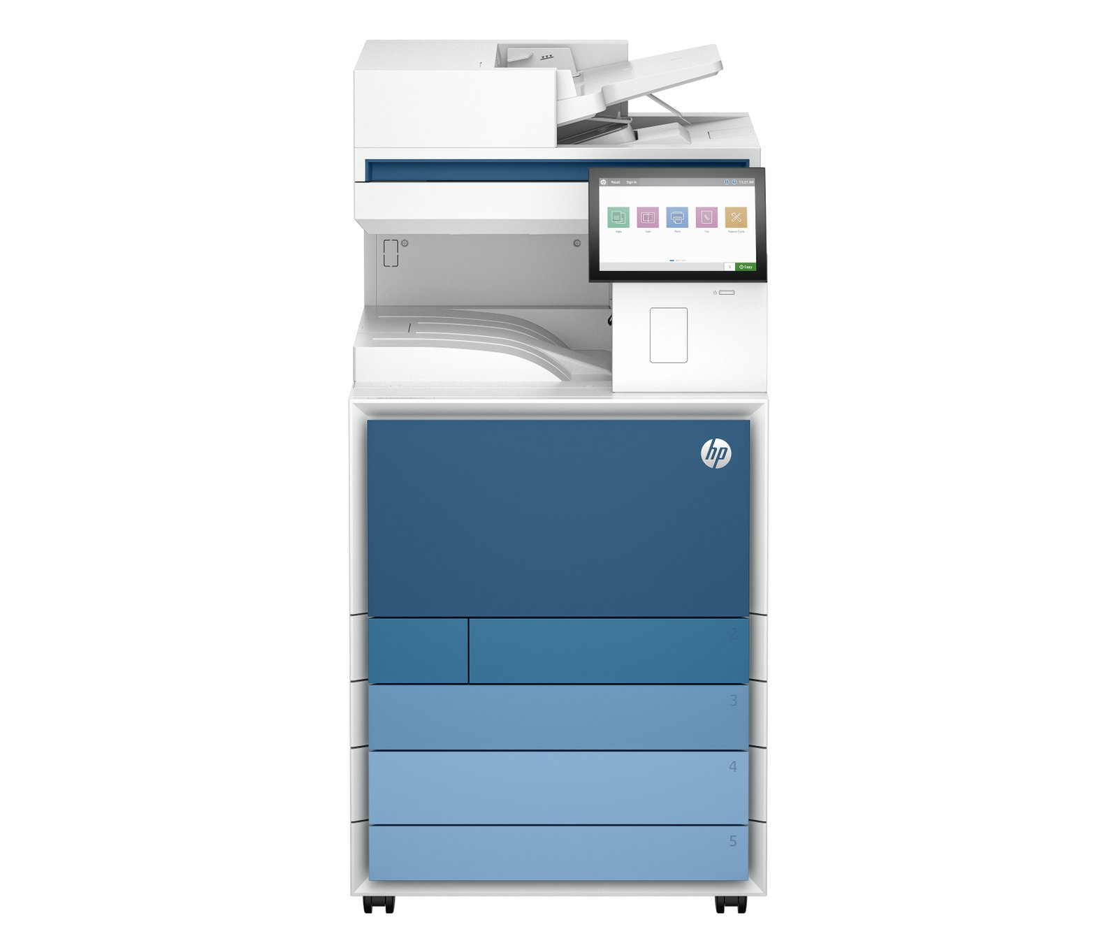 HPI Comm Print HP LaserJet Enterprise 8801dn Multifunction Color Printer, Only Ethernet; Duplex; HPCLJEM8801DN