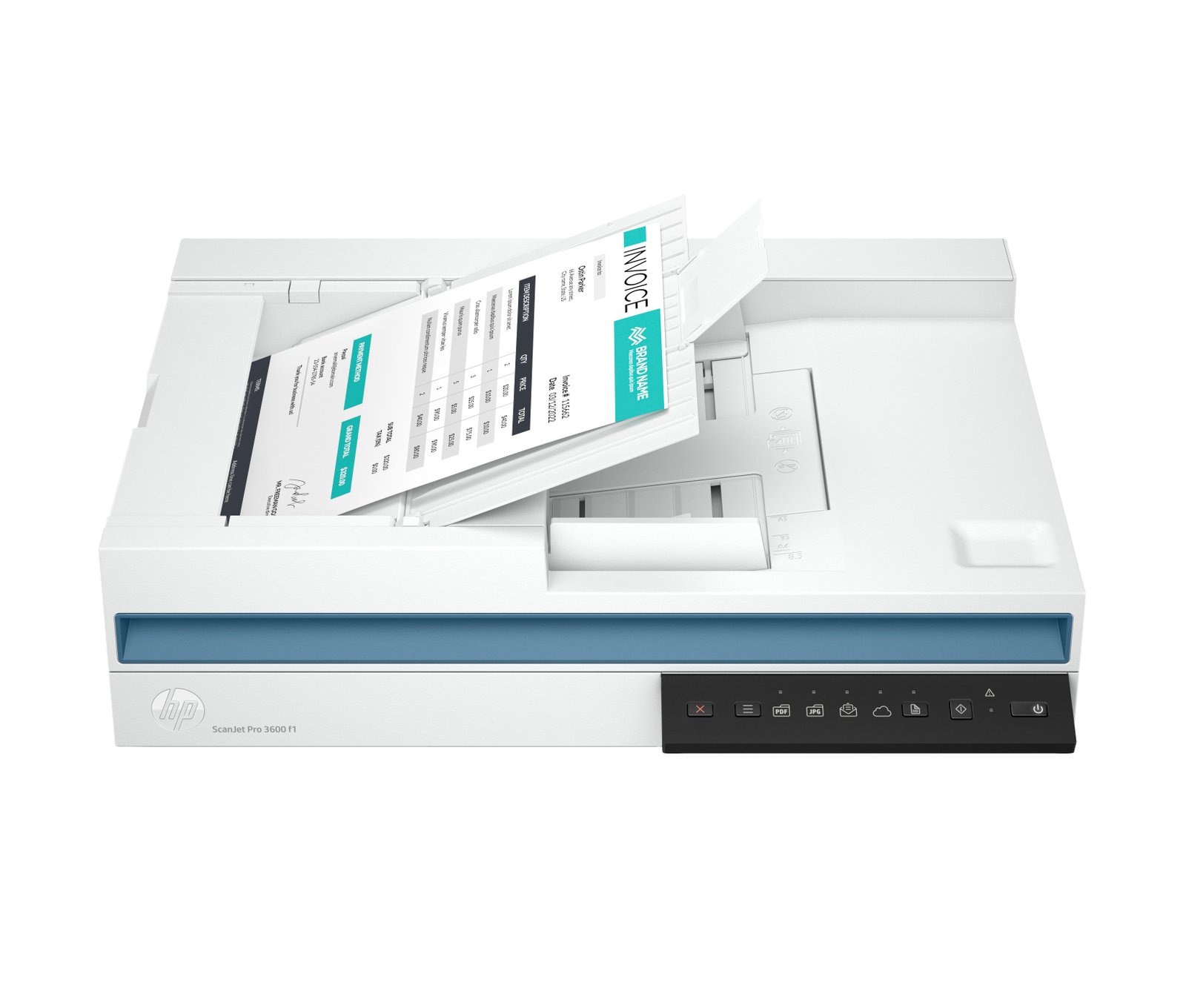 HPI Comm Print HP ScanJet Pro 3600 f1 Flatbed scanner 1200 x DPI A4 White HPCSJP3600F1