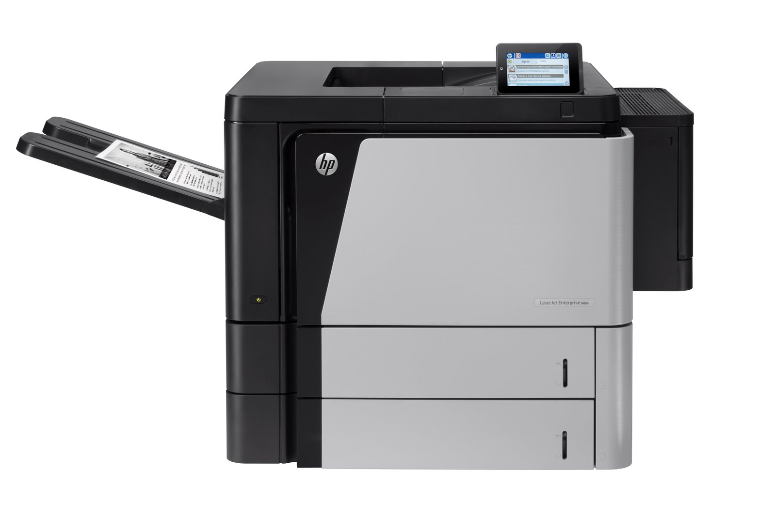 HPI Comm Print HP LaserJet Enterprise M806dn Wireless Black and white Printer, Ethernet Only; HPLJM806DN