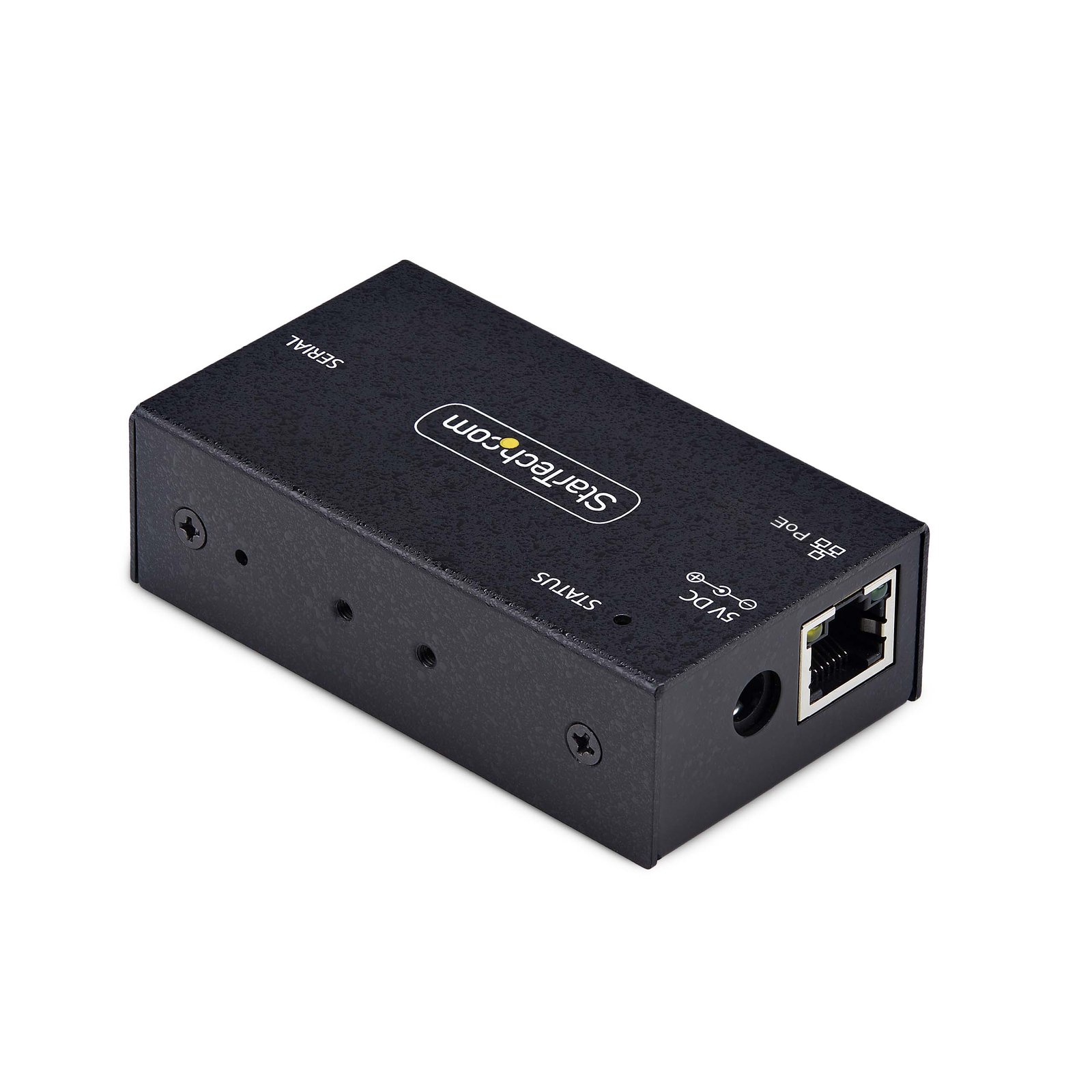 StarTech.com 1-Port Serial to Ethernet Adapter, 802.3af PoE IP Device Server For Remote RS232 I13PSERIALETHER