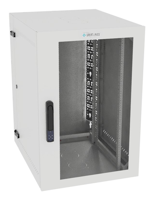 Vertiv Corp VR Rack GL36WMCMM-W-SE-00-CM cabinet 19U Wall mounted White L36WMCMMWSE00CM