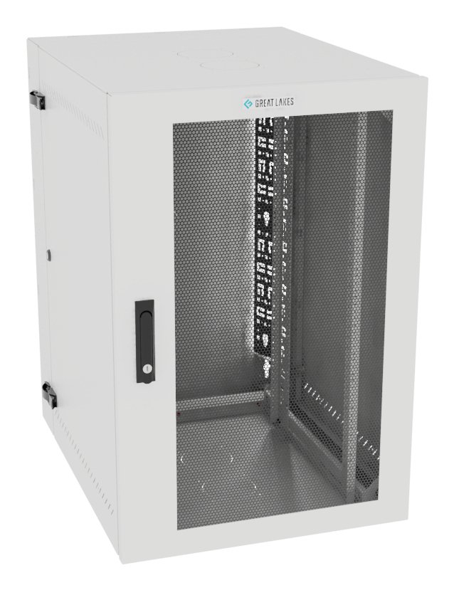 Vertiv Corp VR Rack GL36WMCMM-W-SH-00-CM cabinet 19U Wall mounted White L36WMCMMWSH00CM