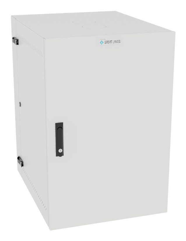 Vertiv Corp VR Rack GL36WMCMS-W-SH-00-CM cabinet 19U Wall mounted White L36WMCMSWSH00CM