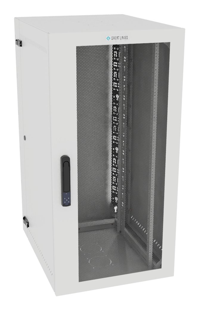 Vertiv Corp VR Rack GL48WMCMM-W-SE-00-CM cabinet 25U Wall mounted White L48WMCMMWSE00CM