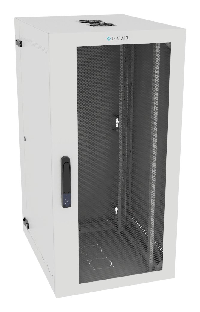 Vertiv Corp VR Rack GL48WMCMM-W-SE-AF-00 cabinet 25U Wall mounted White L48WMCMMWSEAF00