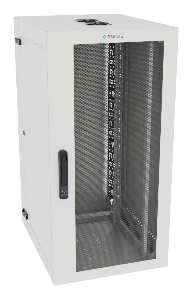 Vertiv Corp VR Rack GL48WMCMM-W-SE-AF-CM cabinet 25U Wall mounted White L48WMCMMWSEAFCM