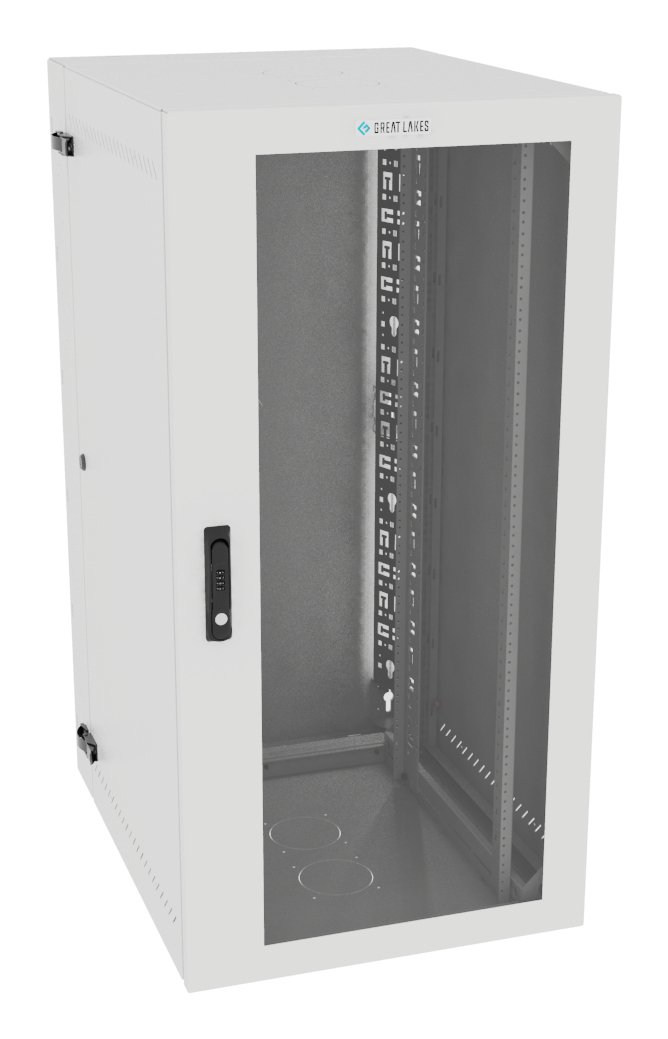 Vertiv Corp VR Rack GL48WMCMP-W-SC-00-CM cabinet 25U Wall mounted White L48WMCMPWS00CM