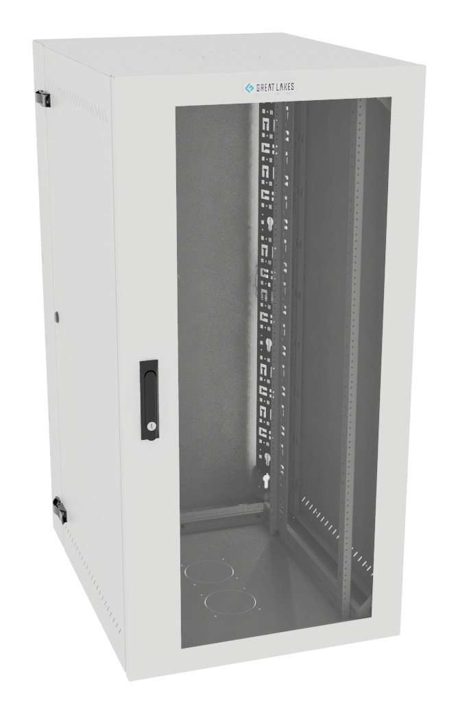 Vertiv Corp VR Rack GL48WMCMP-W-SH-00-CM cabinet 25U Wall mounted White L48WMCMPWSH00CM
