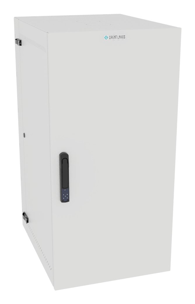 Vertiv Corp VR Rack GL48WMCMS-W-SE-00-CM cabinet 25U Wall mounted White L48WMCMSWSE00CM