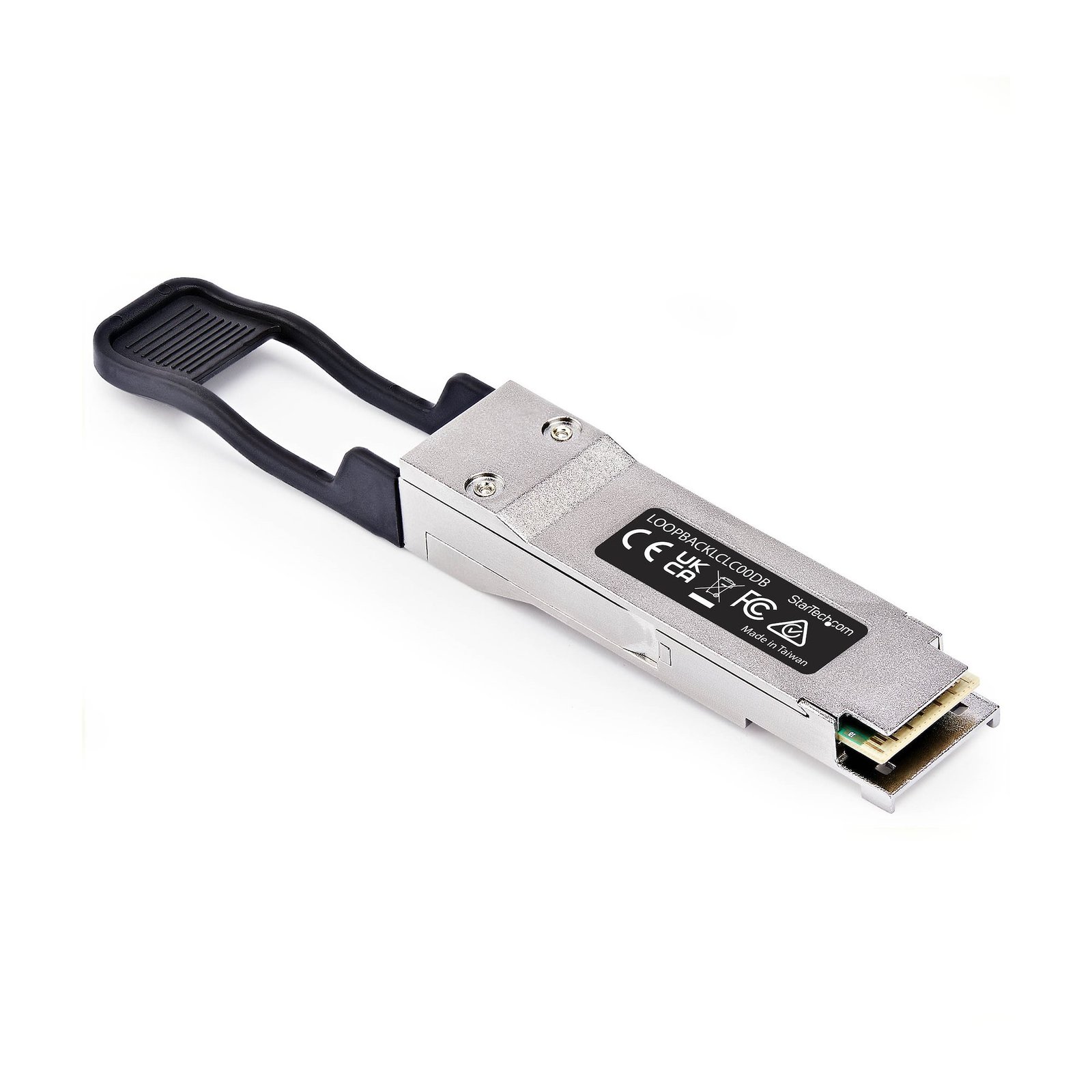 StarTech.com QSFP28 Loopback Module, 100G Passive Adapter, QSFP Port Tester, Test Plug - MSA LOOPBACKPLUG100