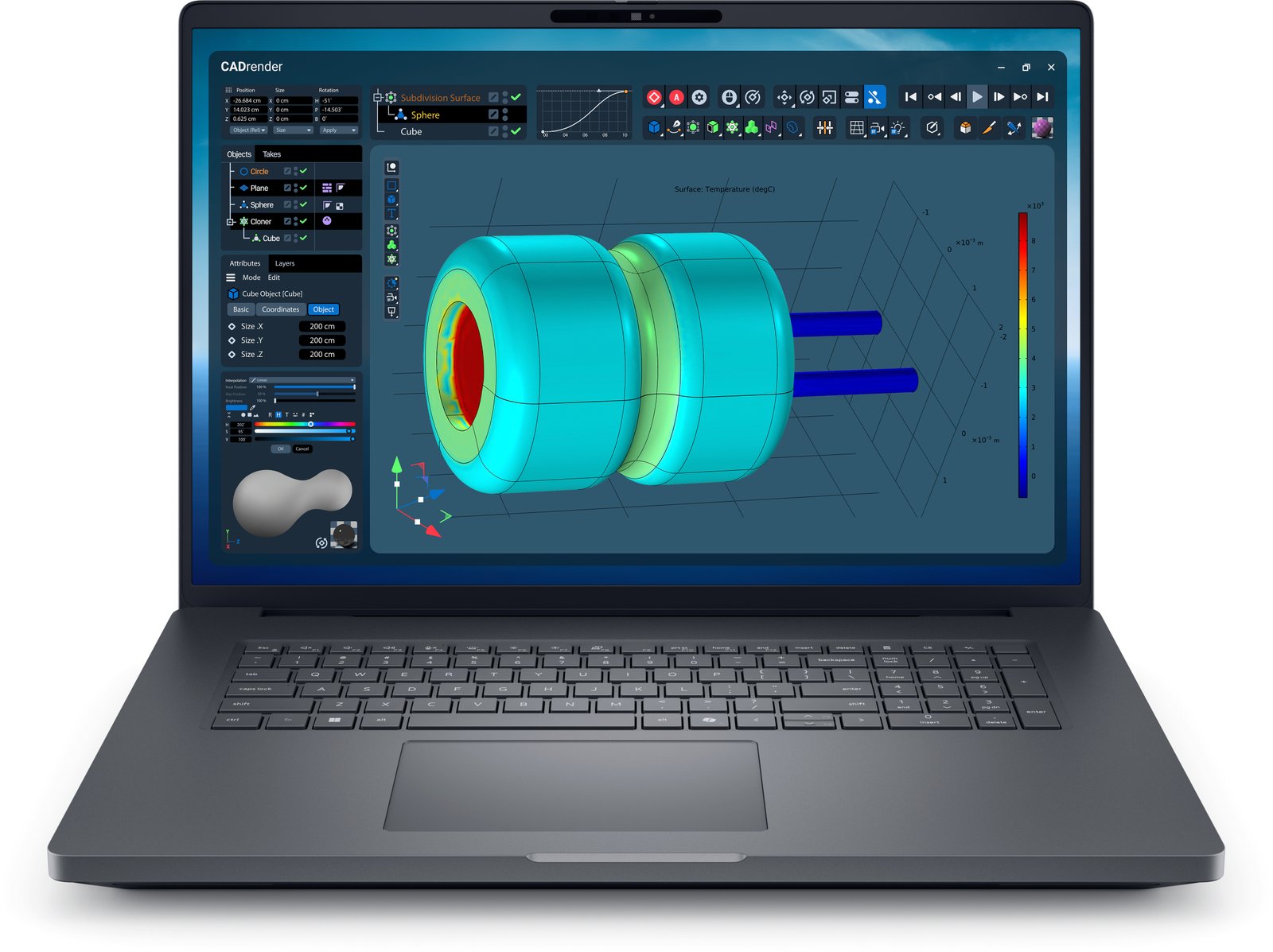 Dell Commercial Pro Max 18 Plus MB18250 Intel Core Ultra 7 265HX Mobile workstation 45.7 cm Quad MB18250KH15K