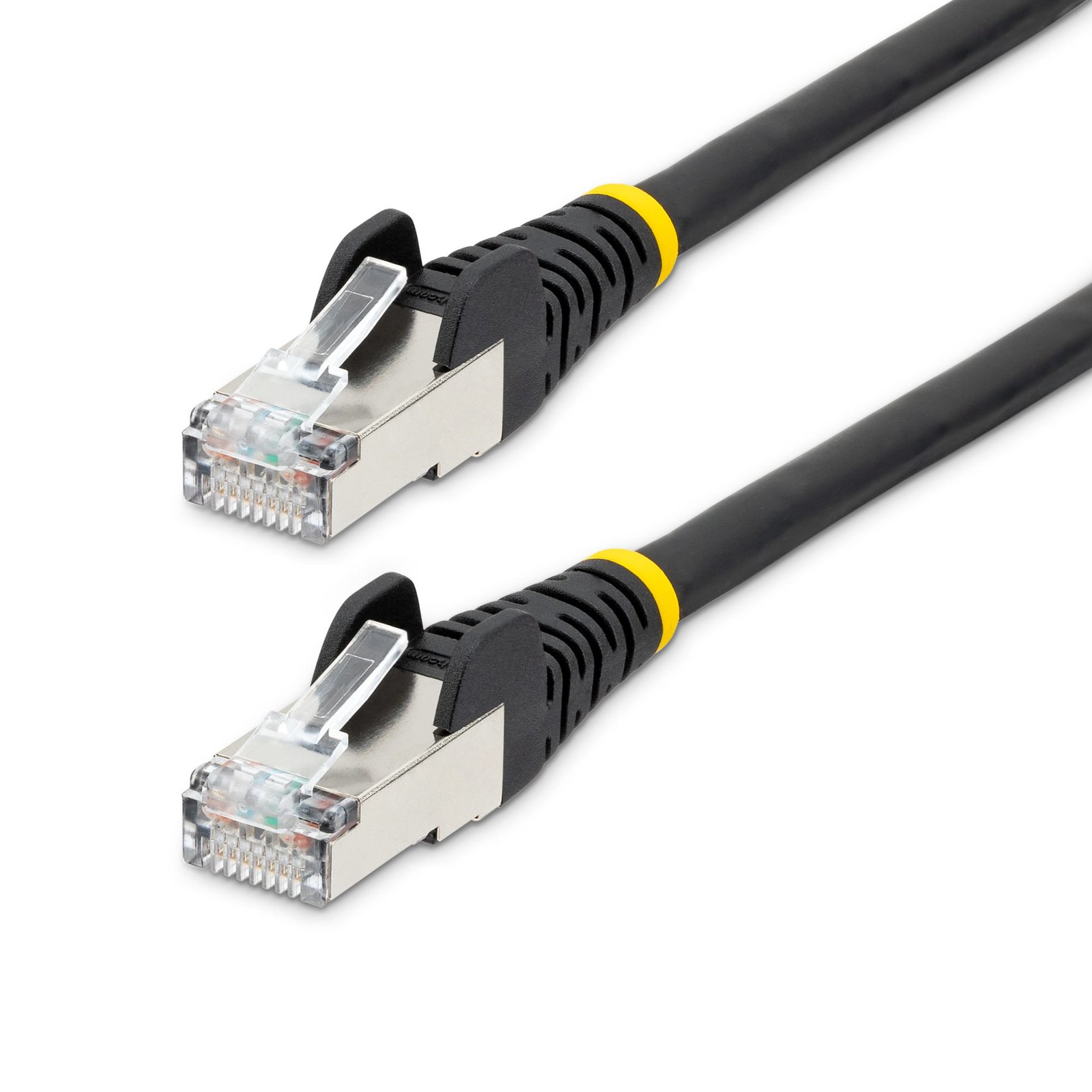 StarTech.com 5ft CAT6a Ethernet Cable - Black - Low Smoke Zero Halogen (LSZH) - 10GbE 500MHz 100W NLBK5FCAT6APCH