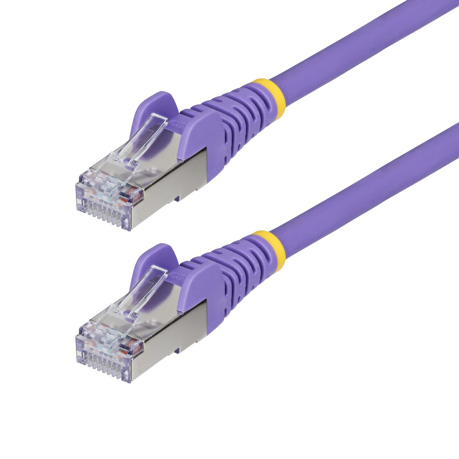 StarTech.com 10ft Purple CAT6a Ethernet Cable, Snagless RJ45, 10GbE, 100W PoE++, S/FTP, LSZH, 27AWG NLPL10FCAT6APAT