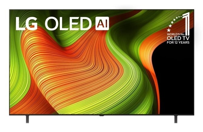 LG Consumer OLED AI OLED77B5PUA 195.6 cm (77") 4K Ultra HD Smart TV Wi-Fi Black OLED77B5PUAMIL