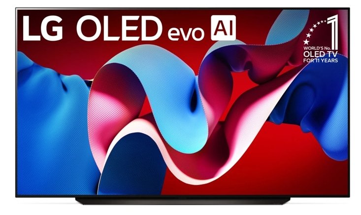 LG Consumer OLED83C4PUA TV 2.11 m (83") 4K Ultra HD Smart Wi-Fi Black OLED83C4PUAMIL