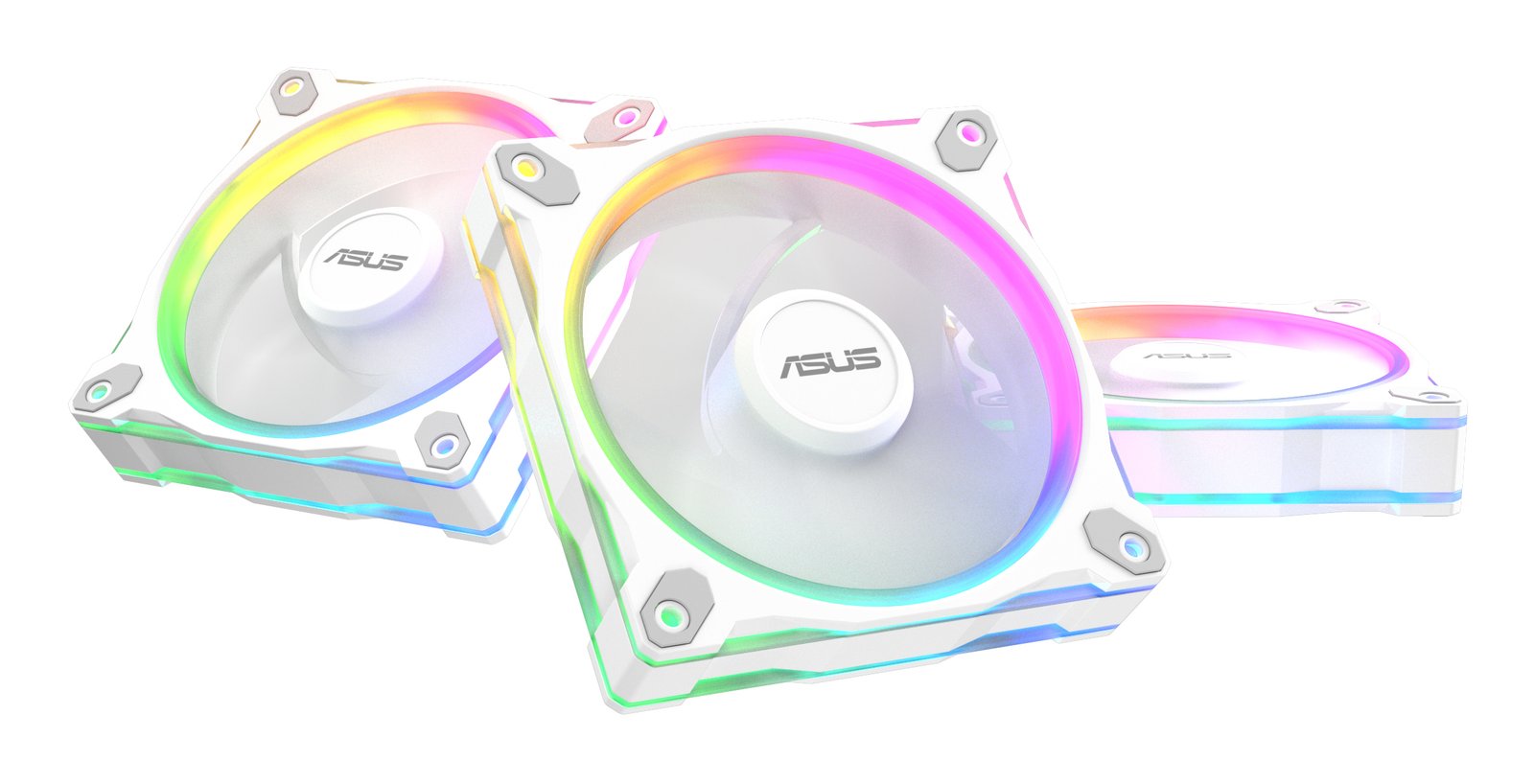 ASUS Prime MR120 Fan ARGB White 3in1 Computer case 12 cm PMR120FARGBWH3