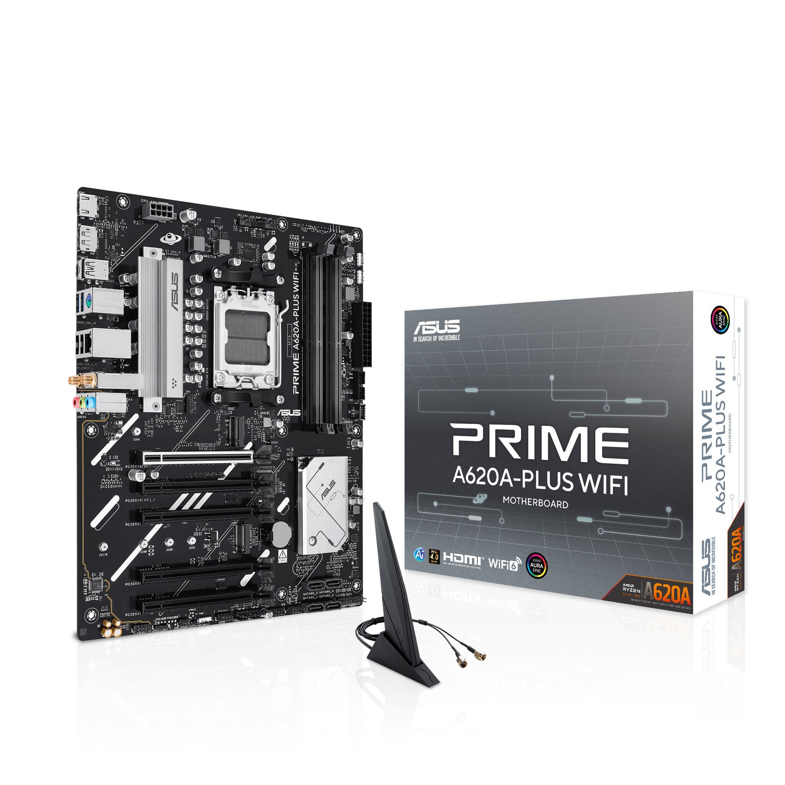 ASUS PRIME A620A-PLUS WIFI AMD A620A Socket AM5 ATX PRIMEA620APLUSW