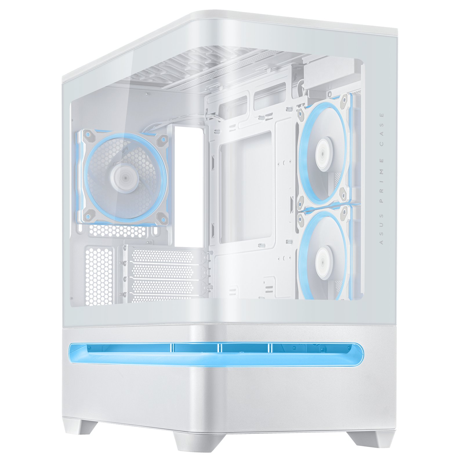 ASUS PRIME AP202 ARGB Mini Tower White PRIMEAP202TGWHI