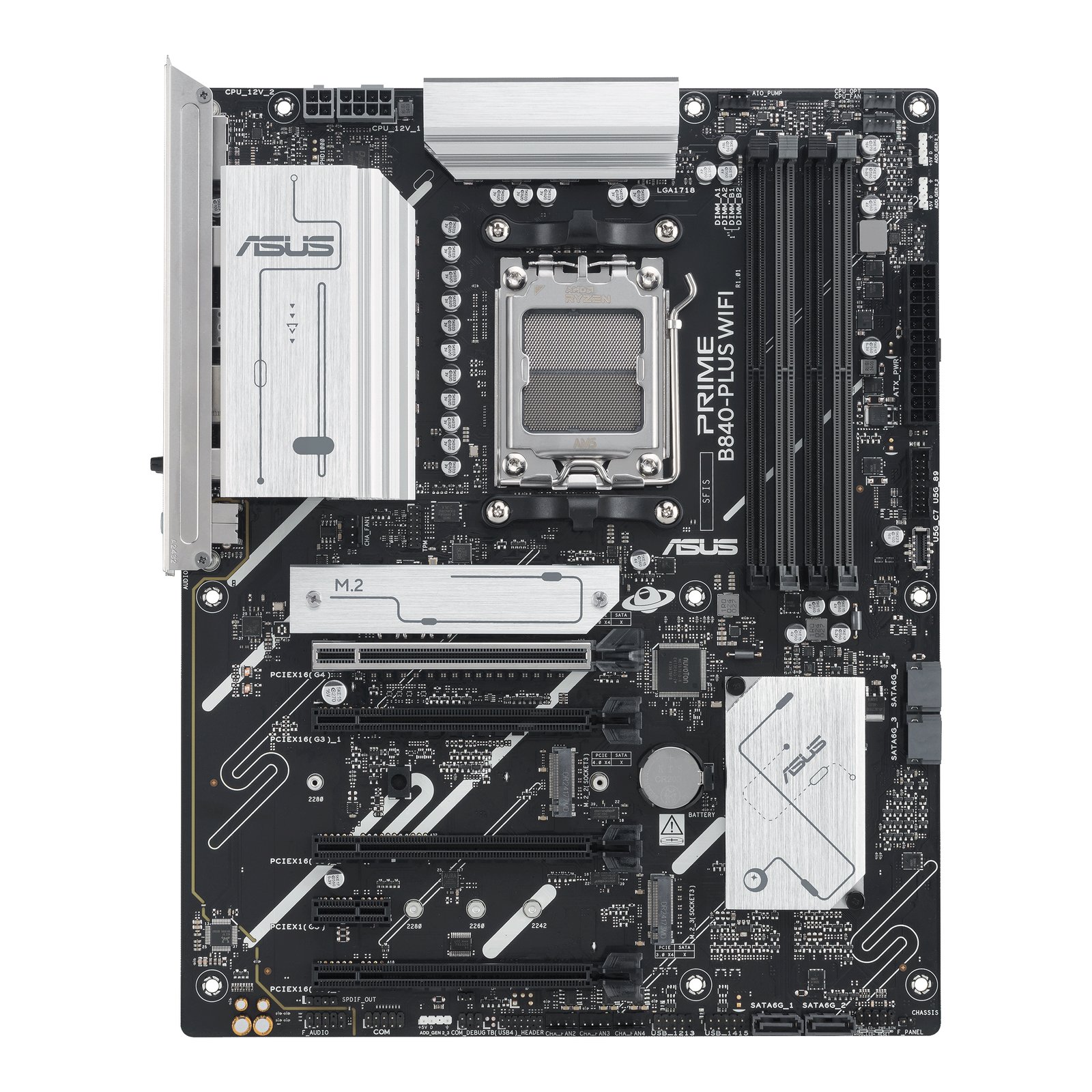 ASUS PRIME B840-PLUS WIFI-CSM AMD B840 Socket AM5 ATX PRIMEB840PLUSWC
