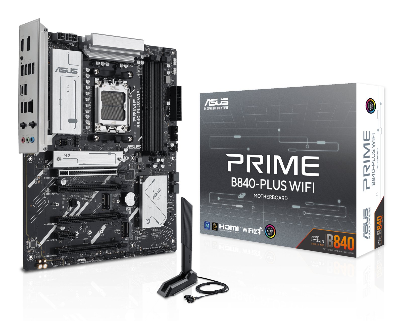 ASUS PRIME B840-PLUS WIFI AMD B840 Socket AM5 ATX PRIMEB840PLUSWI