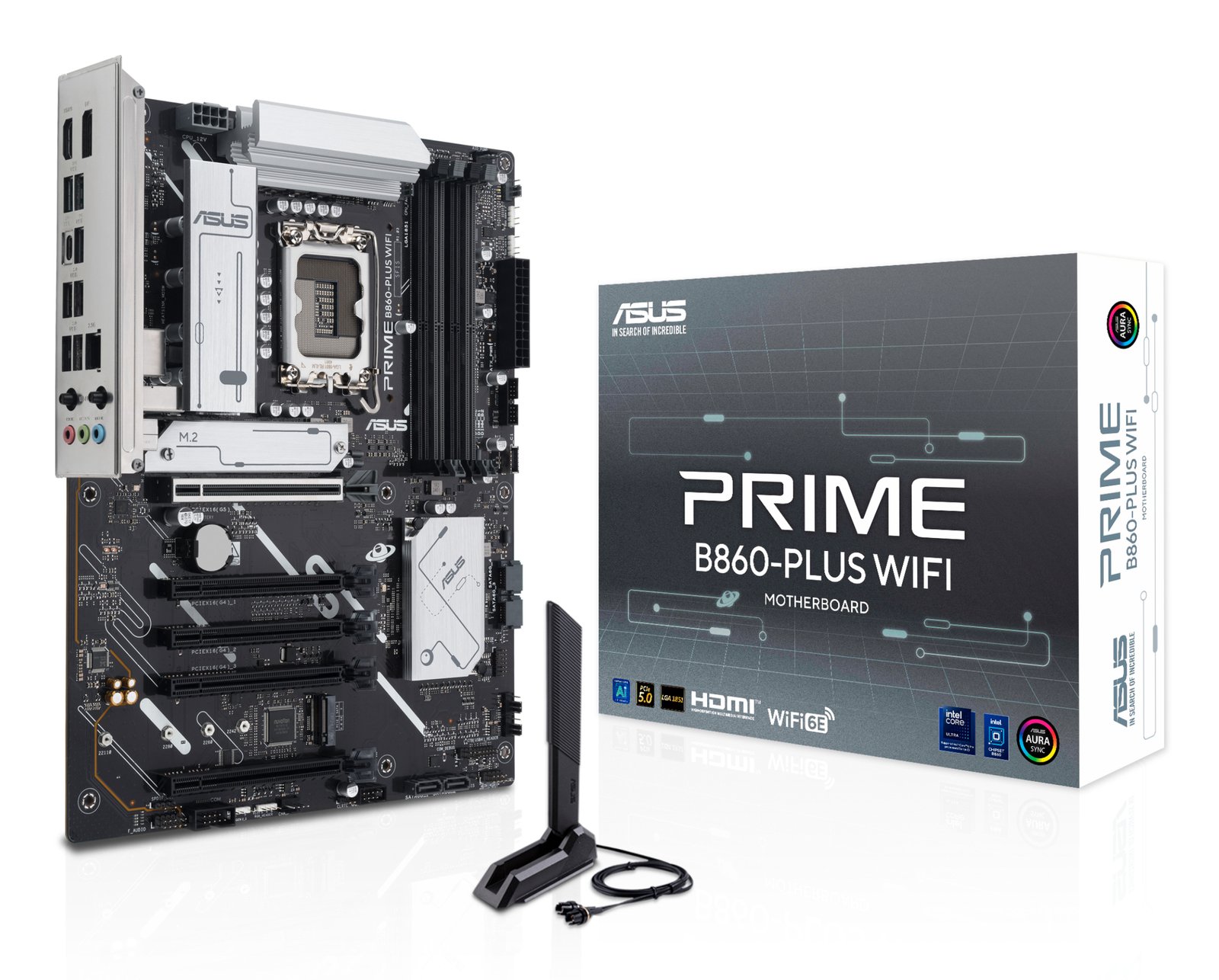 ASUS PRIME B860-PLUS WIFI Intel B860 LGA 1851 (Socket V1) ATX PRIMEB860PLWICS