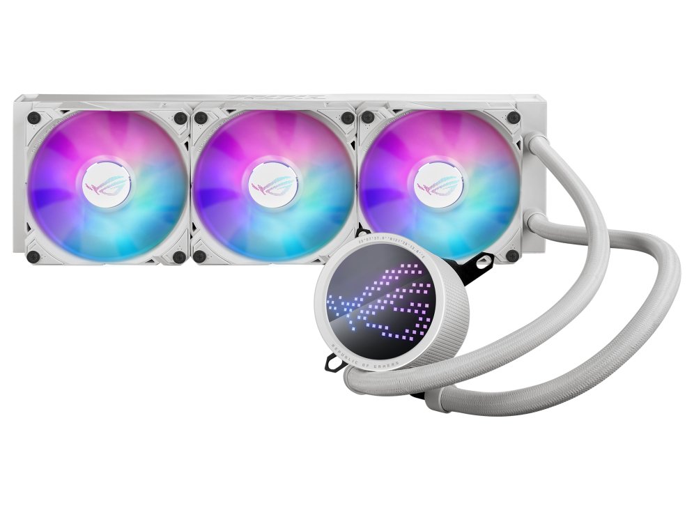 ASUS ROG RYUO III 360 ARGB WHT Processor Liquid cooling kit 12 cm White RYUOIII360ARGBW