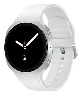 Samsung Consumer Galaxy Watch8 3.3 cm (1.3") AMOLED 40 mm Digital 438 x pixels Touchscreen Silver SML320NZSAXAATV