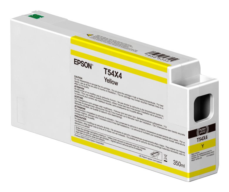 Epson America Print Singlepack Yellow T54X400 UltraChrome HDX/HD 350ml