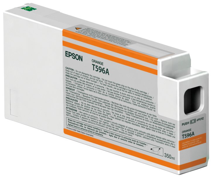 Epson America Print Singlepack Orange T596A00 UltraChrome HDR 350 ml