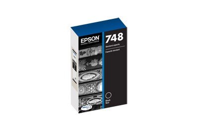 Epson America Print 748 ink cartridge Original Standard Yield Black T748120