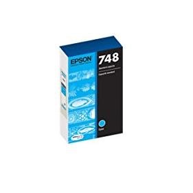 Epson America Print 748 ink cartridge Original Standard Yield Cyan T748220
