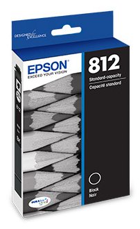 Epson America Print C13T812120-S ink cartridge 1 pc(s) Original Standard Yield Black T812120S